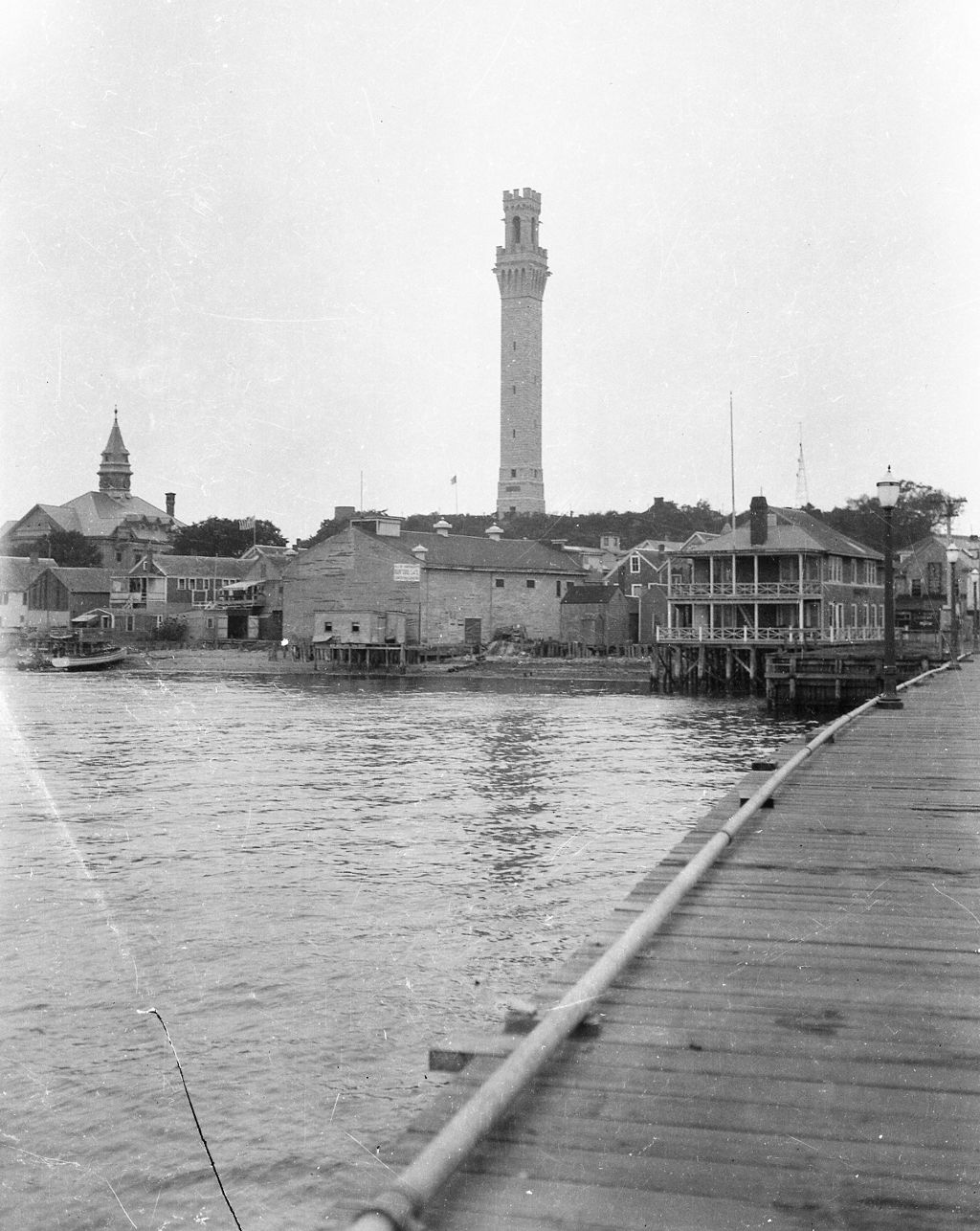 The Pilgrim Monument over Provincetown