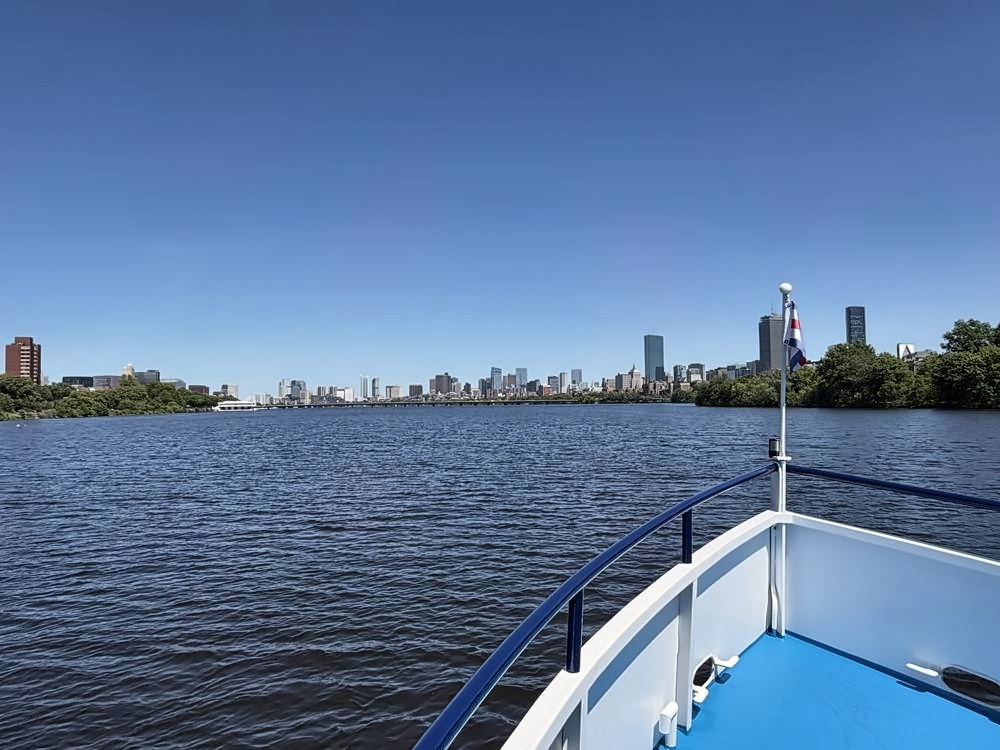 Charles River & the Boston Skyline